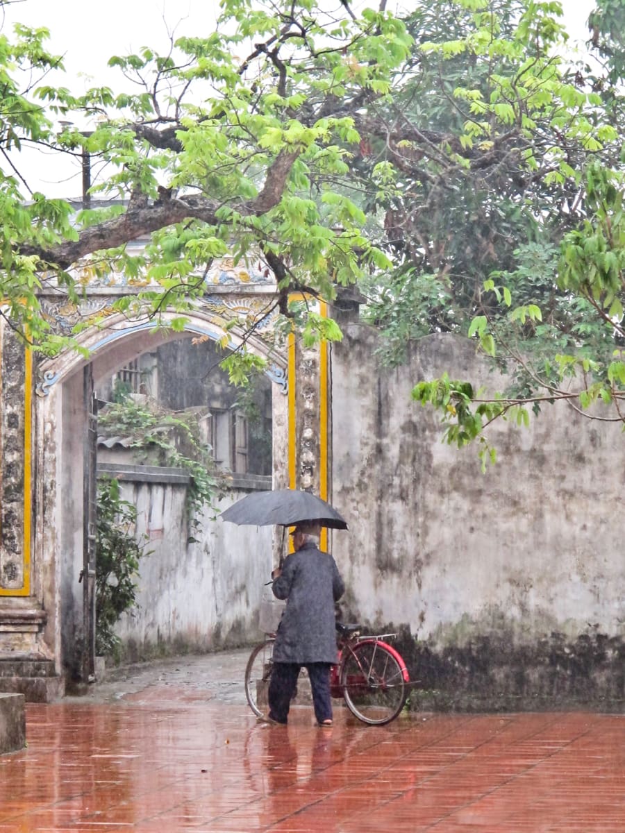 Rainy Day Ride by Rochelle Berman 