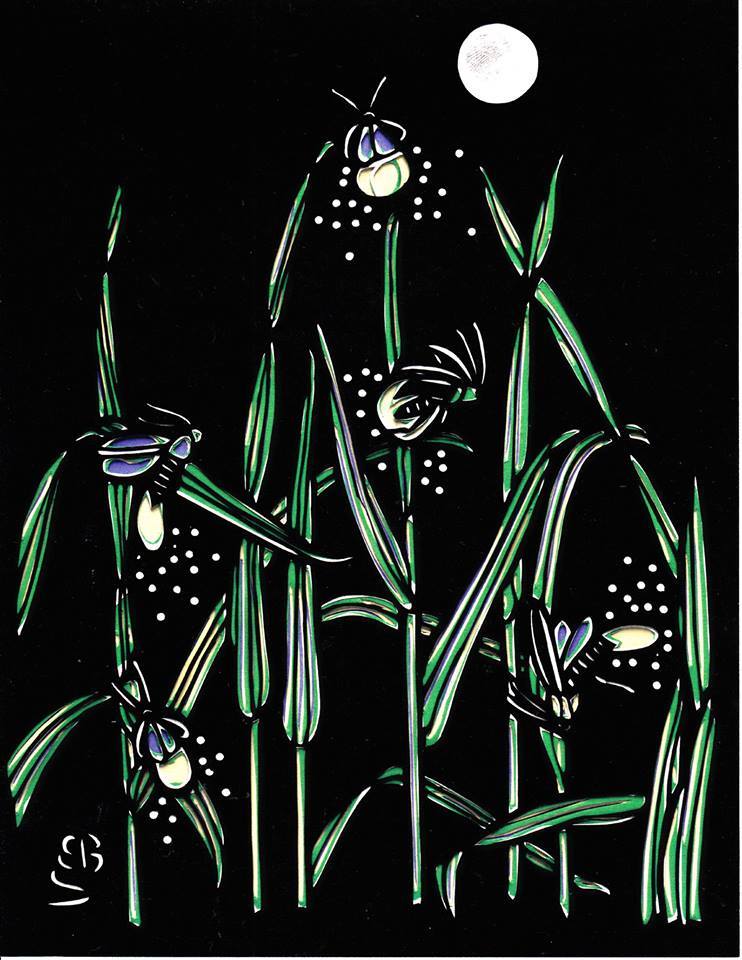 Fireflies by Ellen Sandbeck 