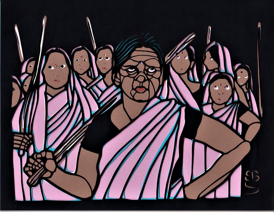 Gulabi Gang by Ellen Sandbeck 