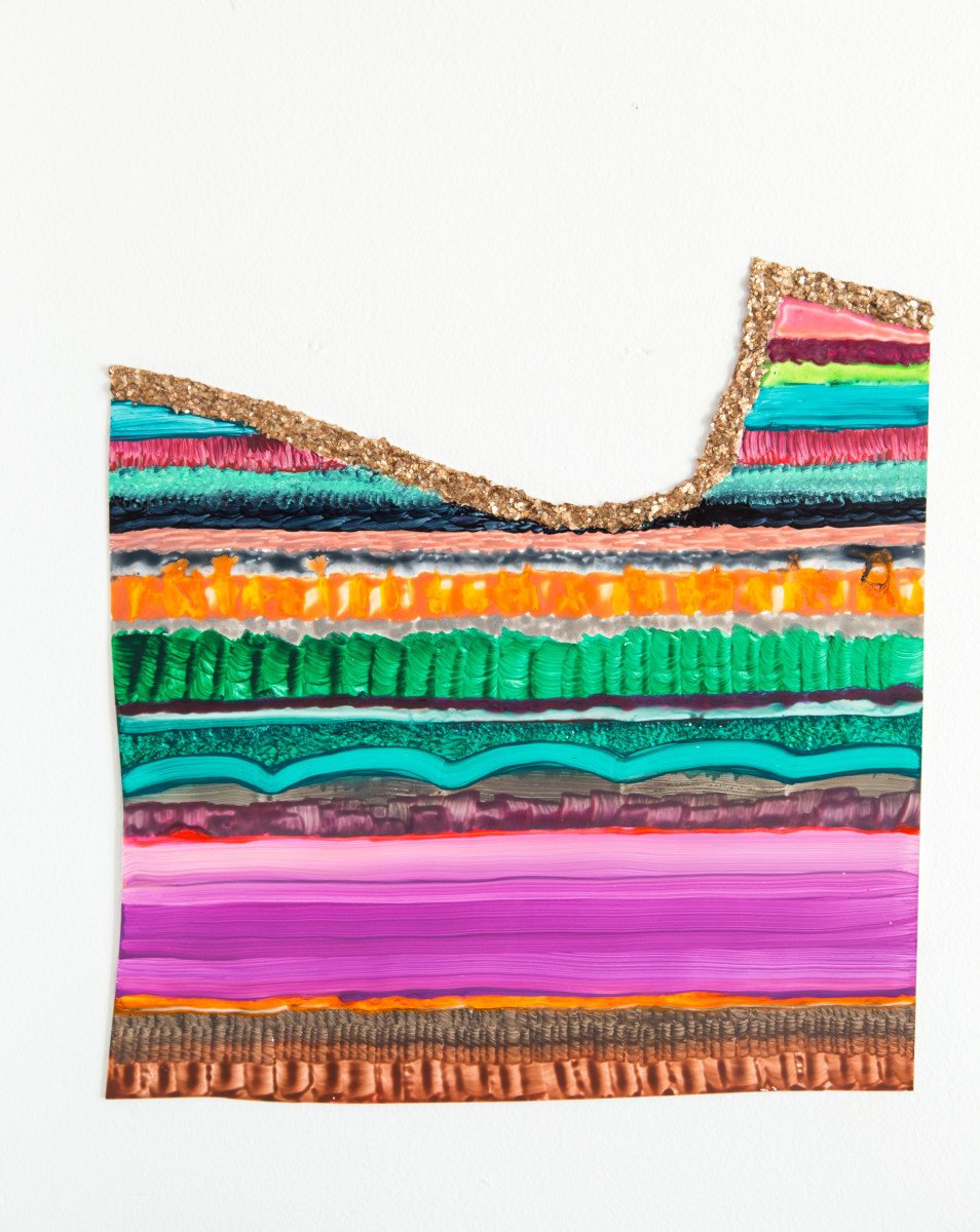 Rainbow excavation 1 by Katherine Duclos , Image 1.