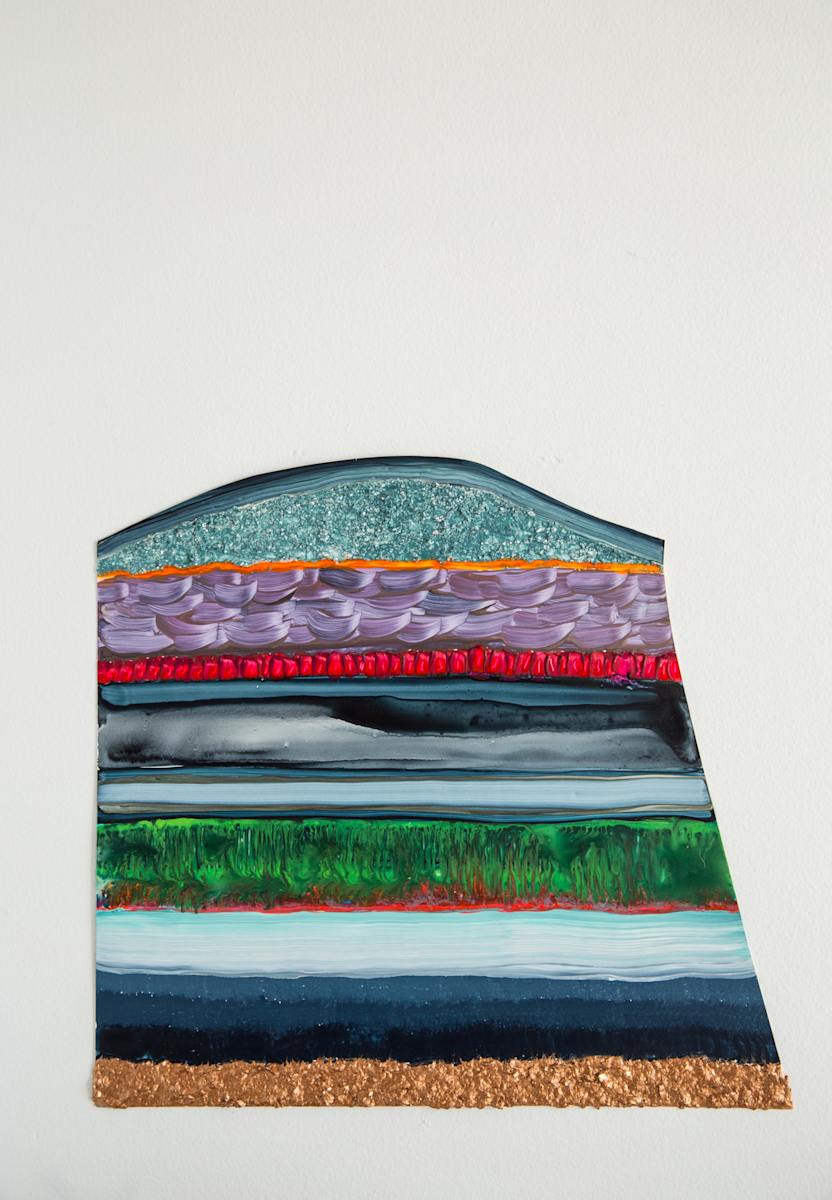 Rainbow excavation 3 by Katherine Duclos , Image 1.