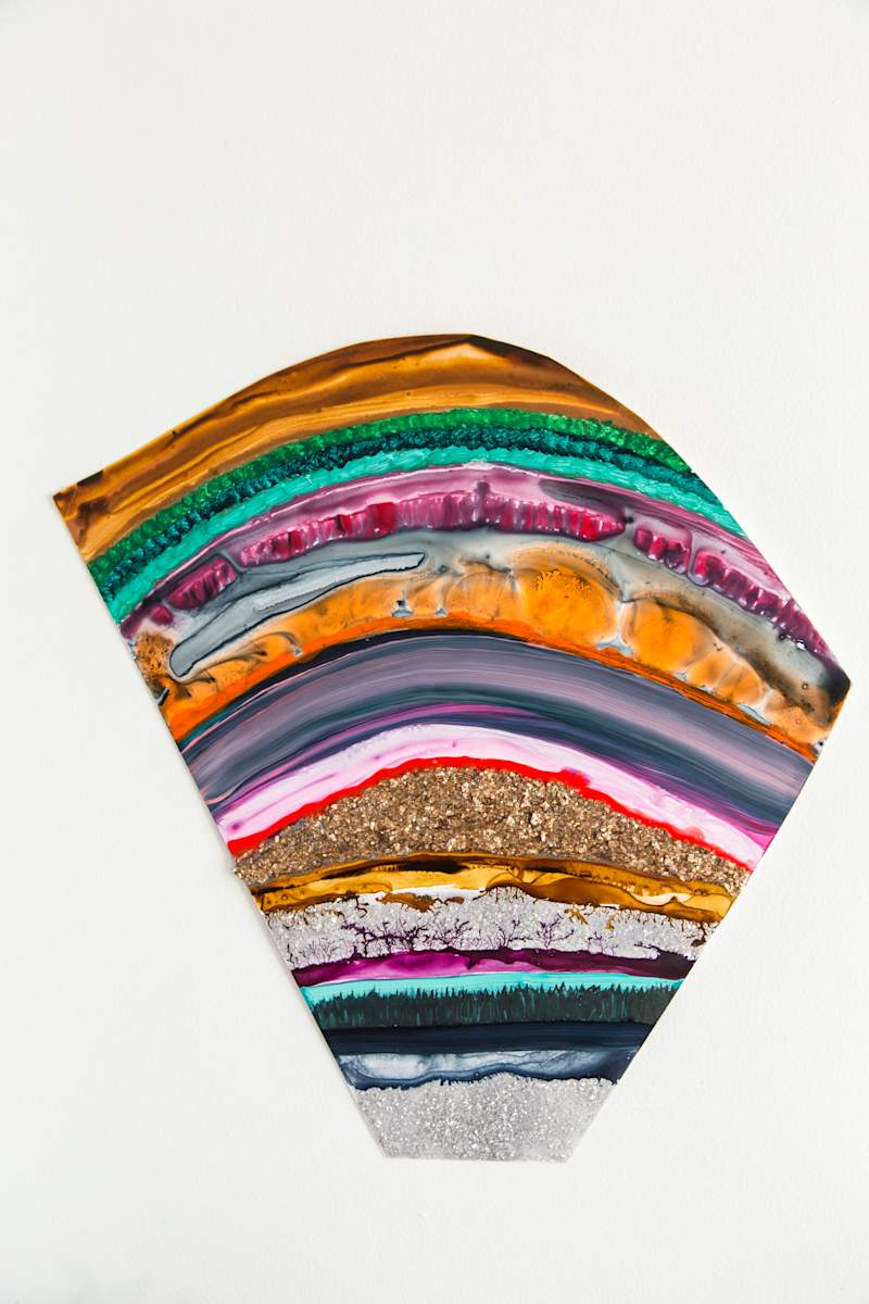Rainbow excavation 2 by Katherine Duclos , Image 1.