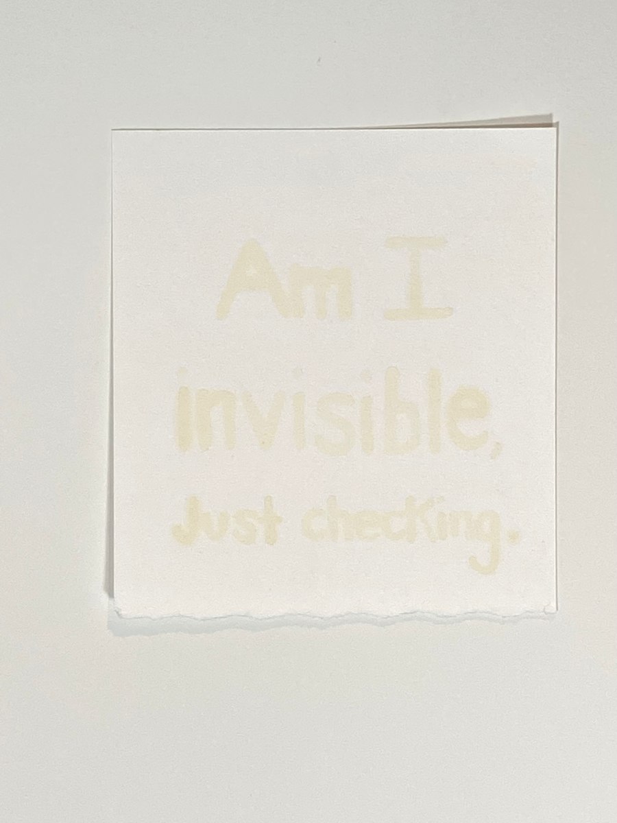 Am I invisible, Image 2.