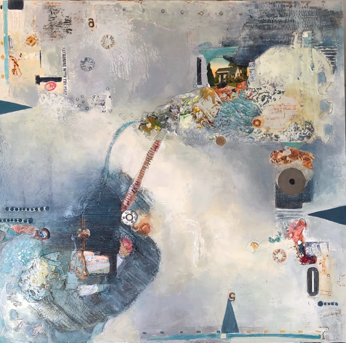 Looking Back to Move Forward II by JL Schwartz Art 
