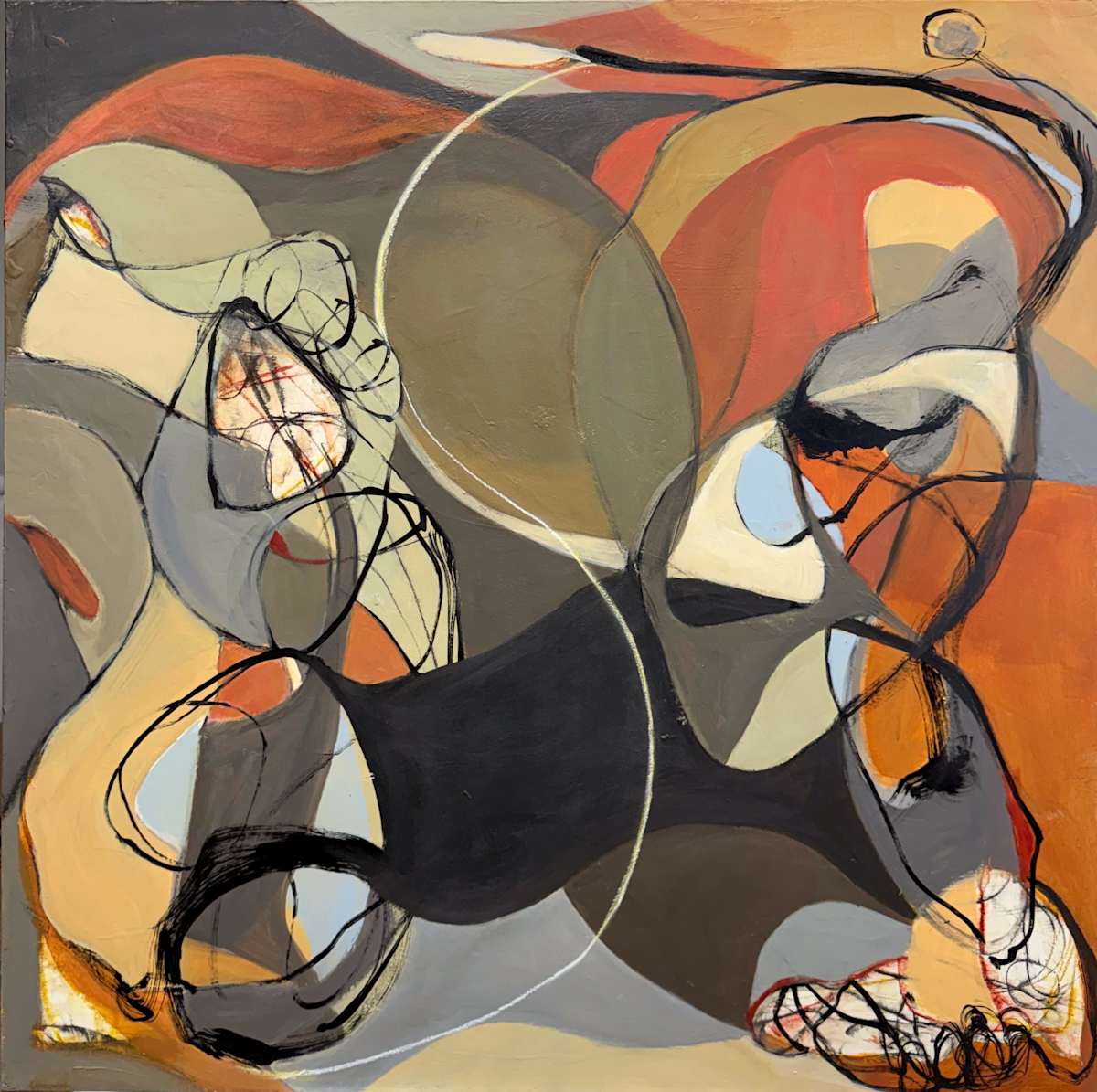 Two Faces Have I... by JL Schwartz Art 