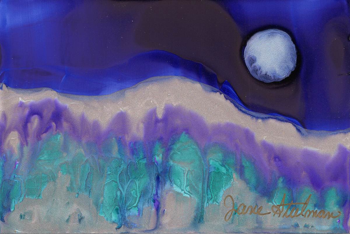 Alcohol Ink 21 by Jane D. Steelman 
