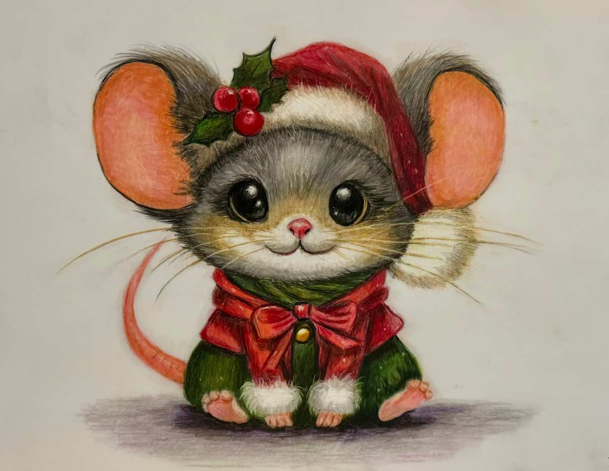 Holiday Mouse by Jane D. Steelman 