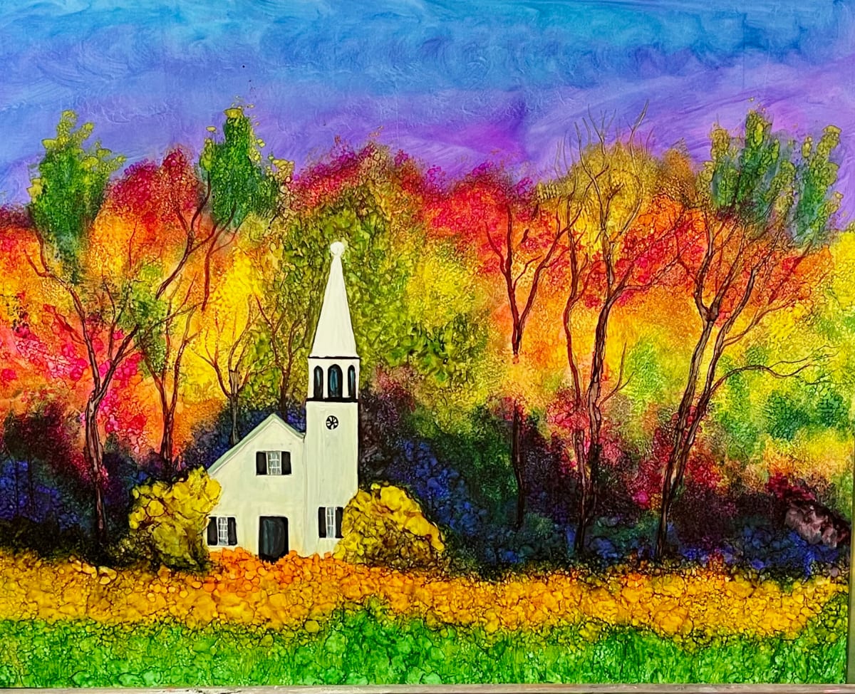 Fall Church by Jane D. Steelman, Image 1.