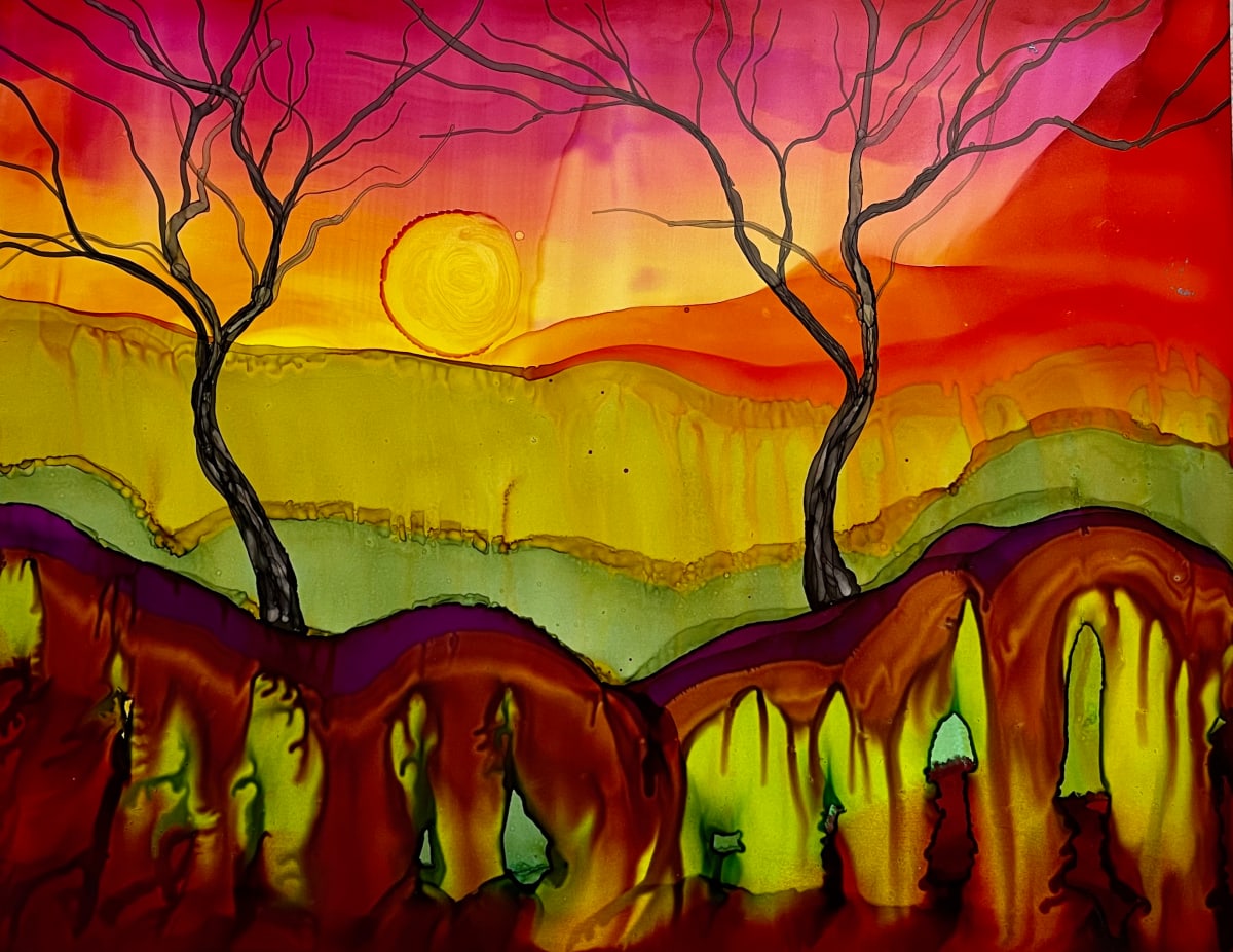 Setting Sun by Jane D. Steelman, Image 4.