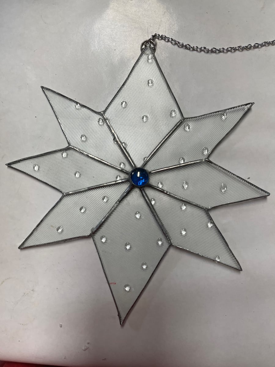 Stained Glass Snowflake or Star 