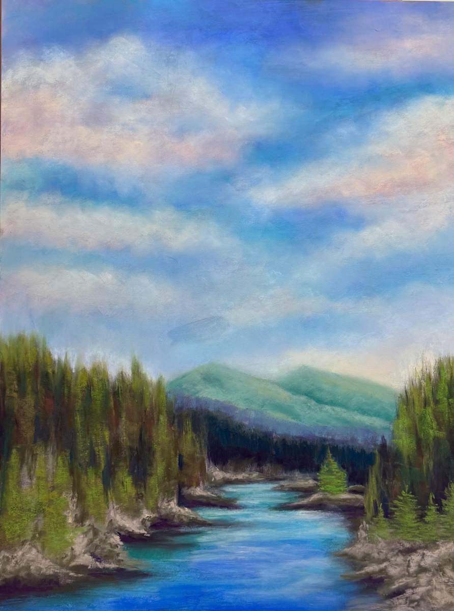 On the River by Jane D. Steelman, Image 1.