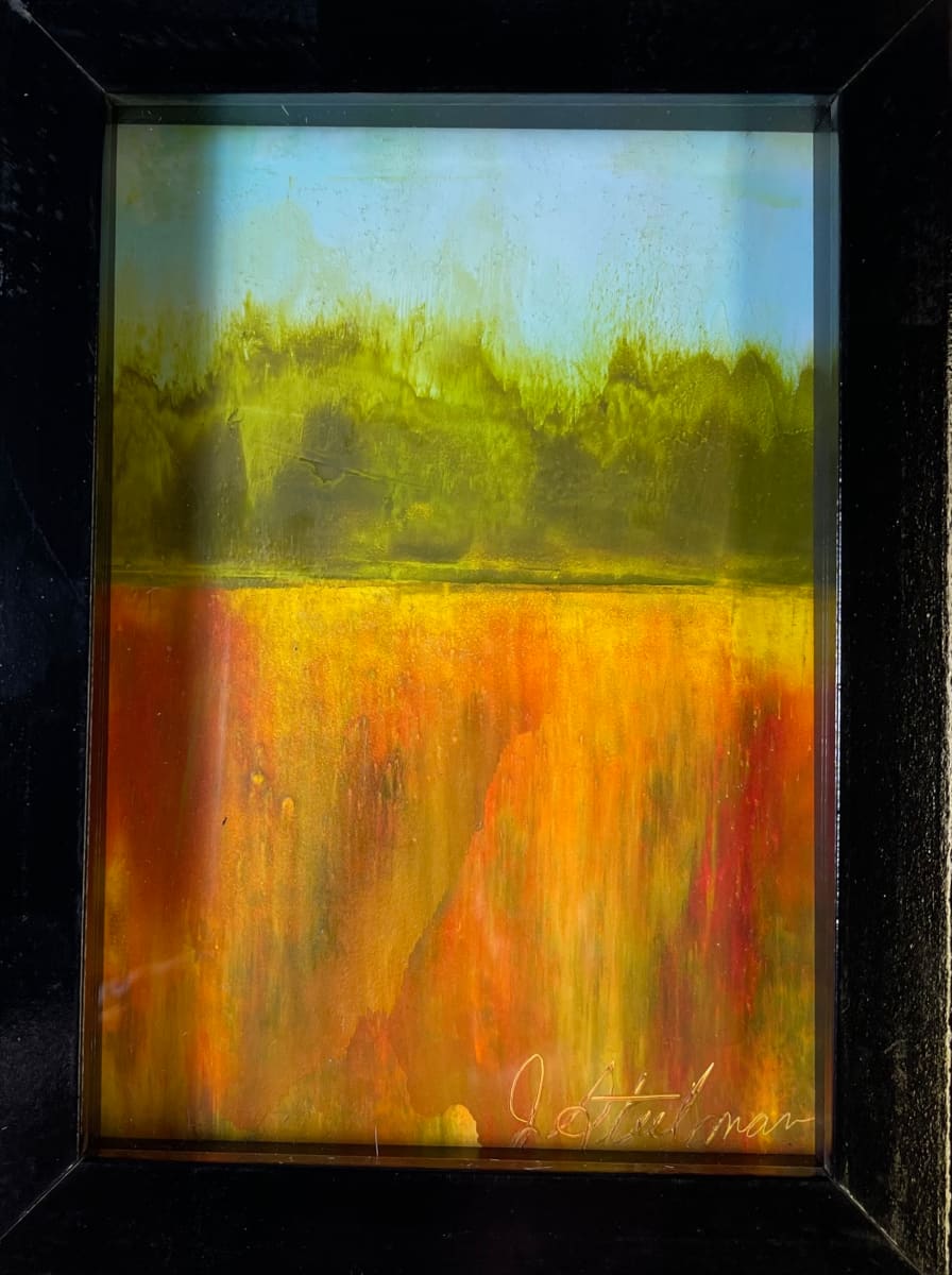 Oil & Cold Wax 5 by Jane D. Steelman 