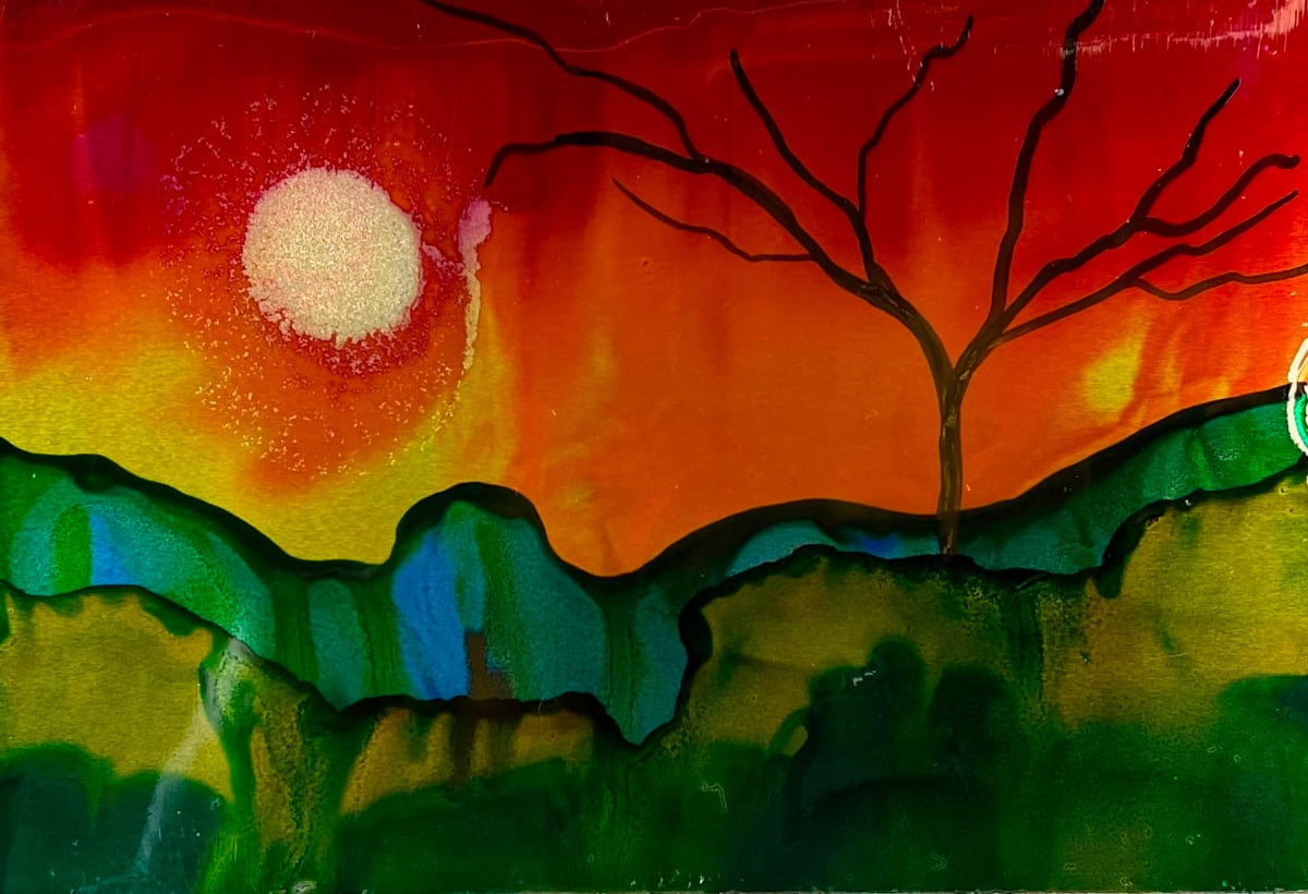 Alcohol Ink 16 by Jane D. Steelman, Image 5.