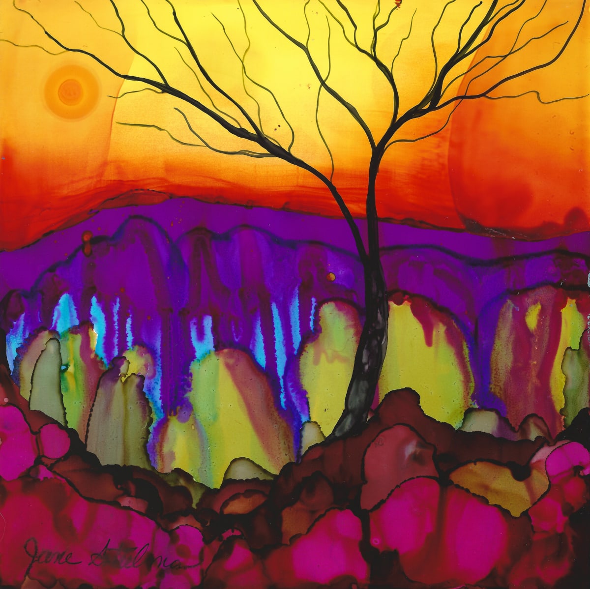 Blue Flame by Jane D. Steelman 