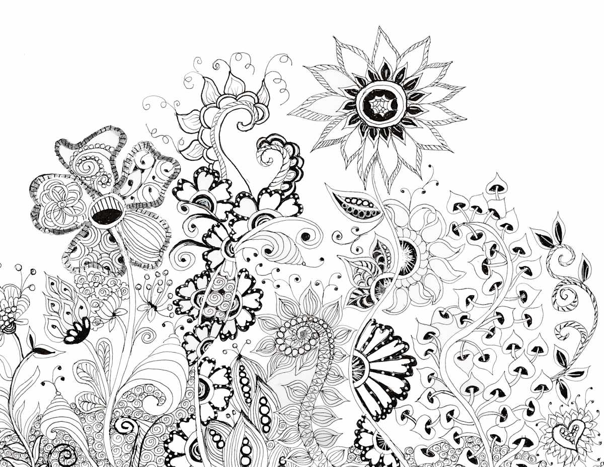 Flower Garden 1 by Jane D. Steelman, Image 2.