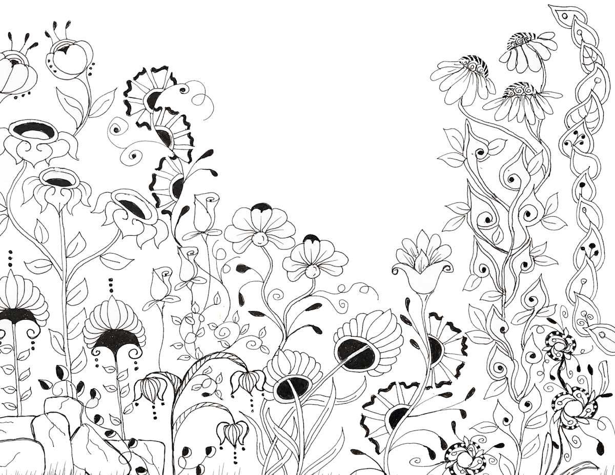 Flower Garden 2 by Jane D. Steelman, Image 2.