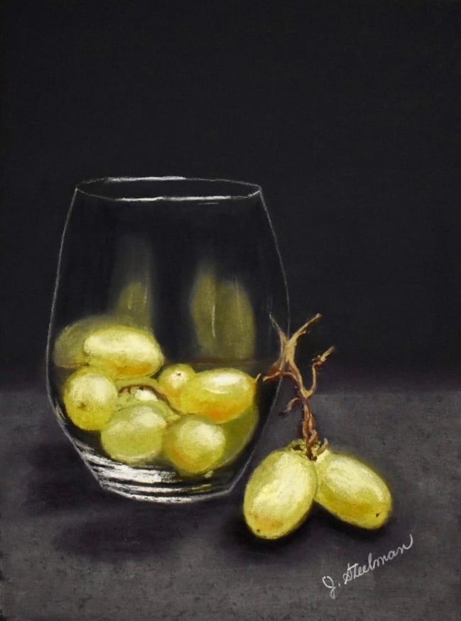 Green Granny Grapes by Jane D. Steelman 