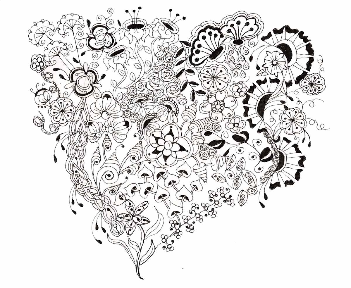 Zen Heart 2 by Jane D. Steelman, Image 1.