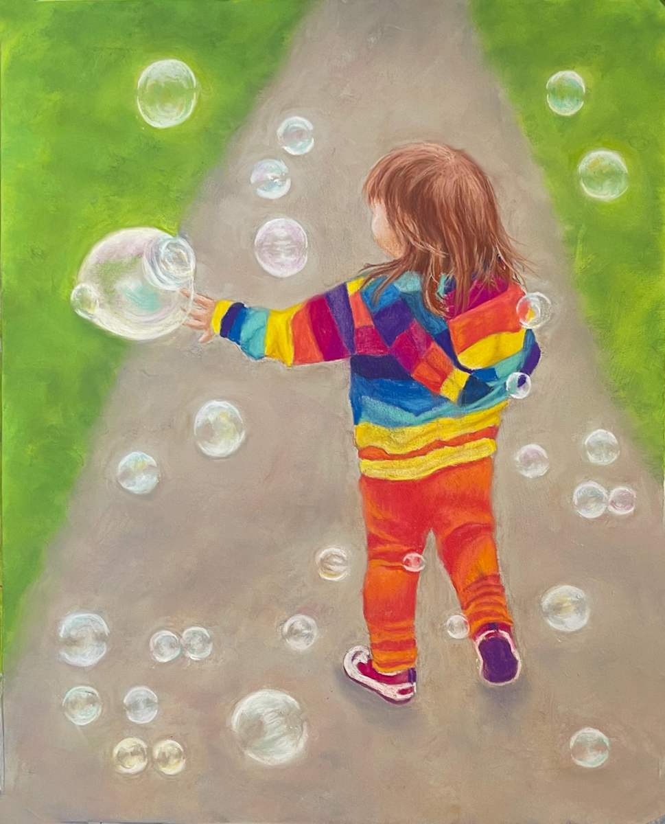 Phoebe's Bubbles (commission) by Jane D. Steelman, Image 3.