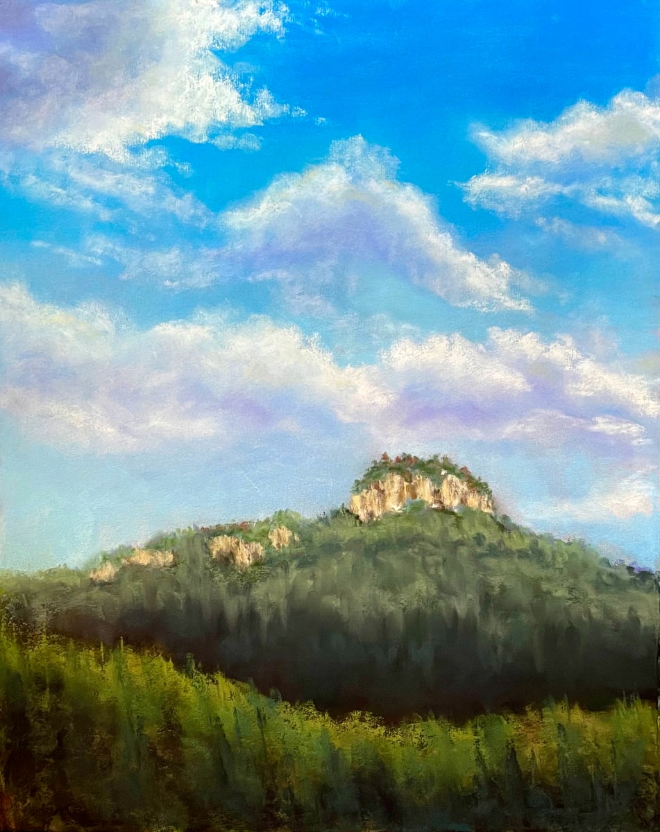 Pilot Mountain: I Can See Forever by Jane D. Steelman 