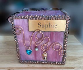 Commission: Pet Urn for Sophie by Jane D. Steelman 