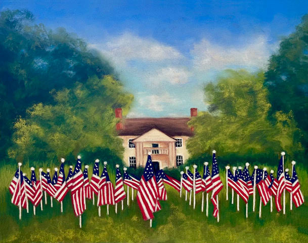 Honor Flags by Jane D. Steelman, Image 1.