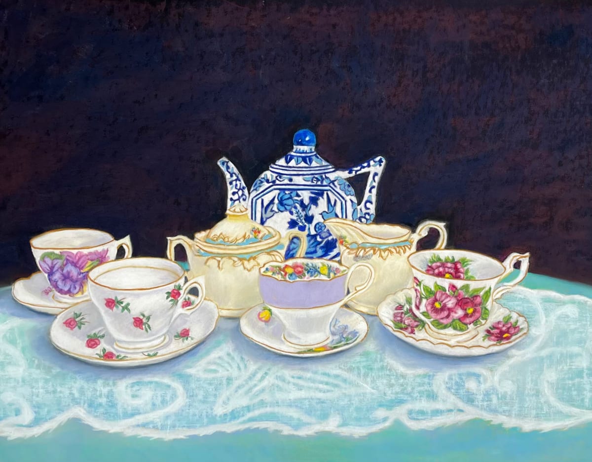 Tea Time II by Jane D. Steelman 