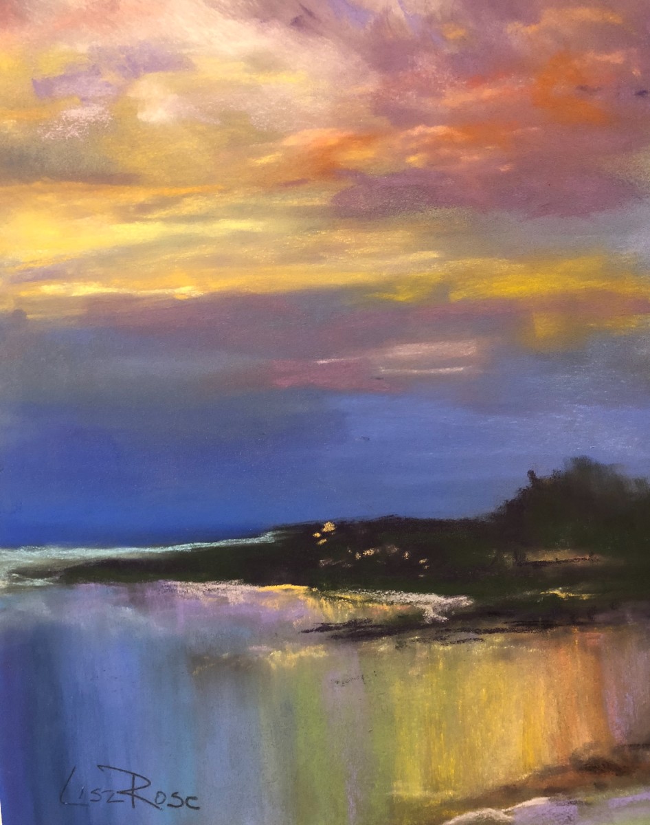 Evening Sunset by Lisa Rose Fine Art 