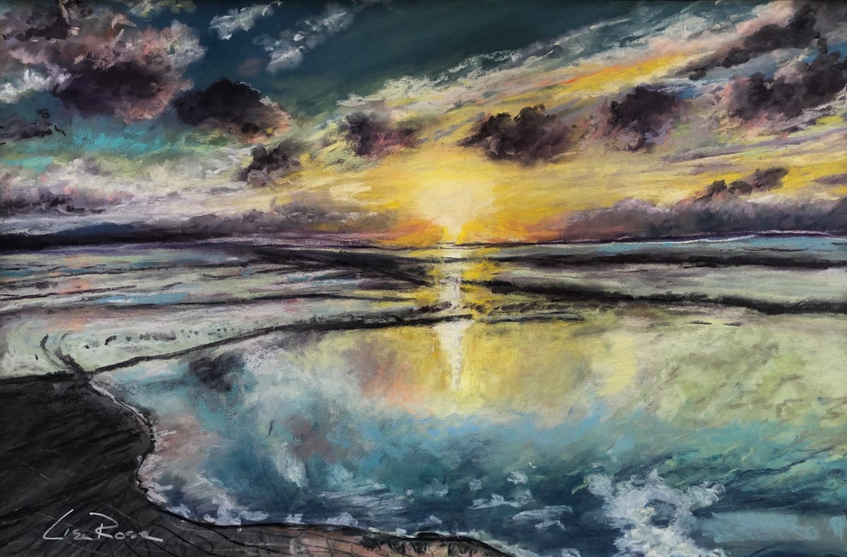 Silver Sunset by Lisa Rose Fine Art 