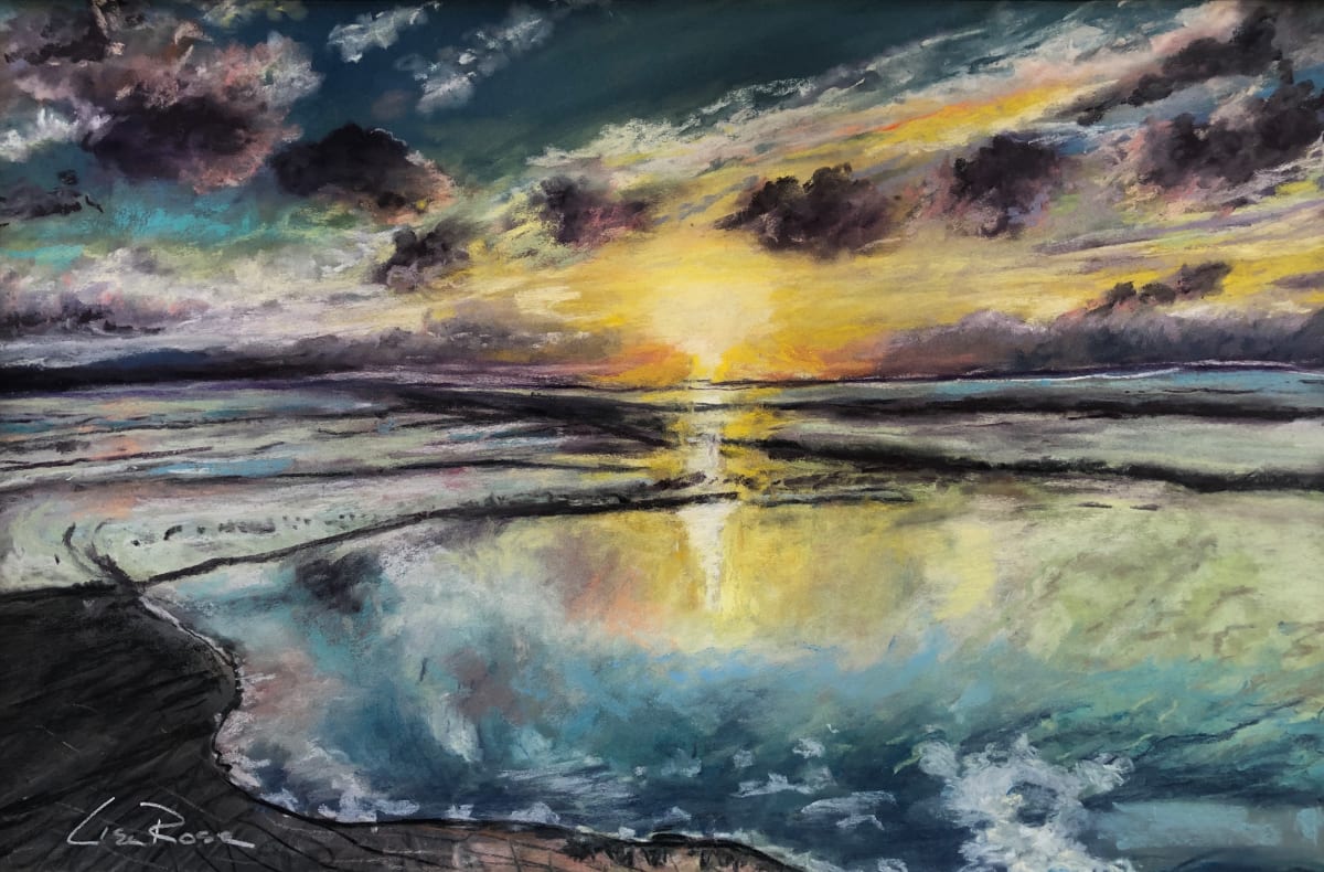 Silver Sunset by Lisa Rose Fine Art 