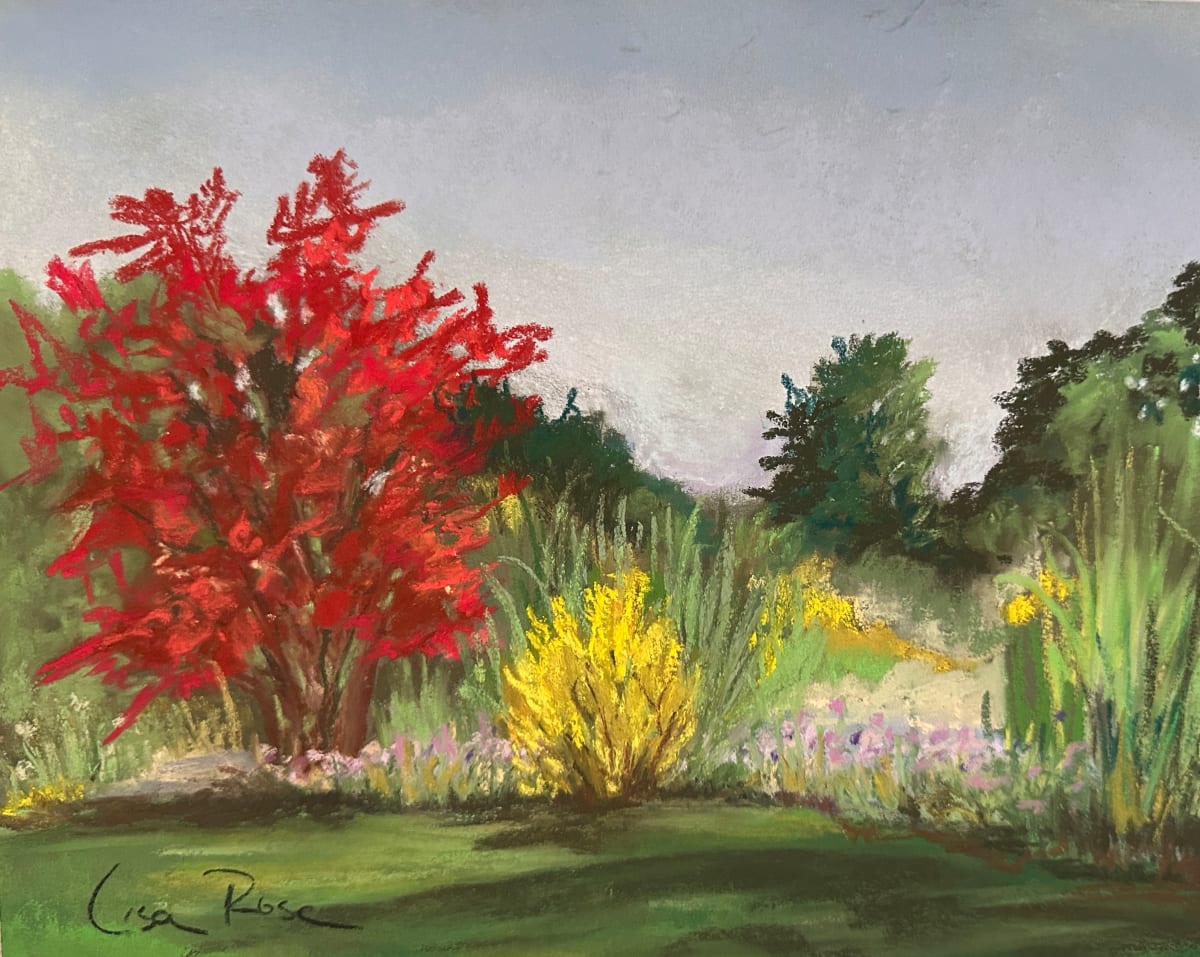 Vibrant Garden by Lisa Rose Fine Art 
