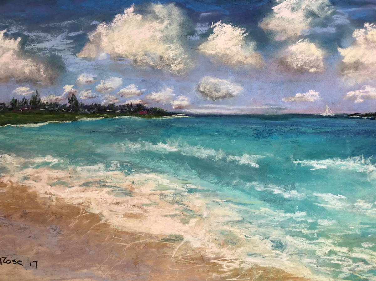 Beach Scene by Lisa Rose Fine Art 