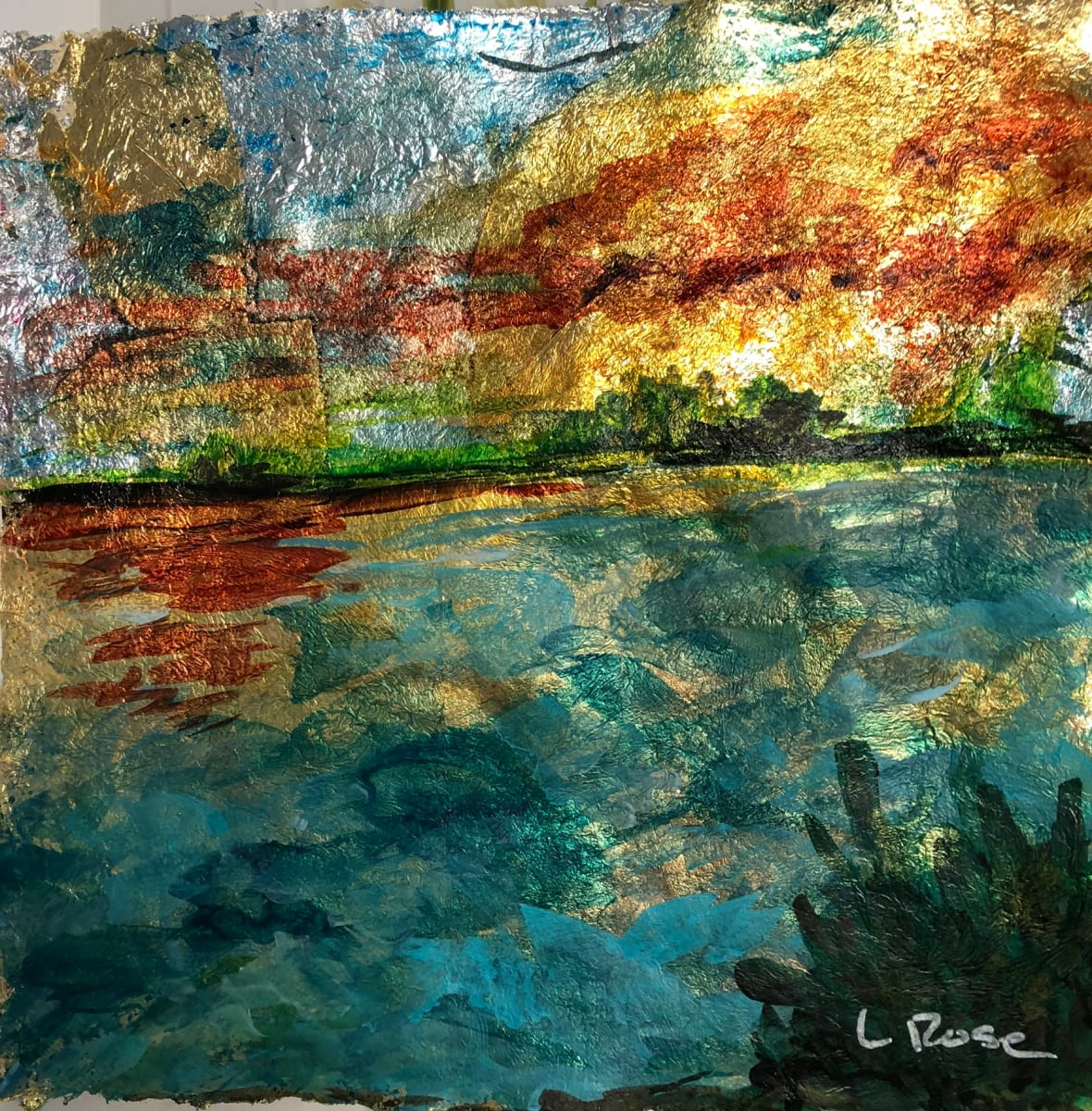 Haitian Landscape by Lisa Rose Fine Art, Image 1.