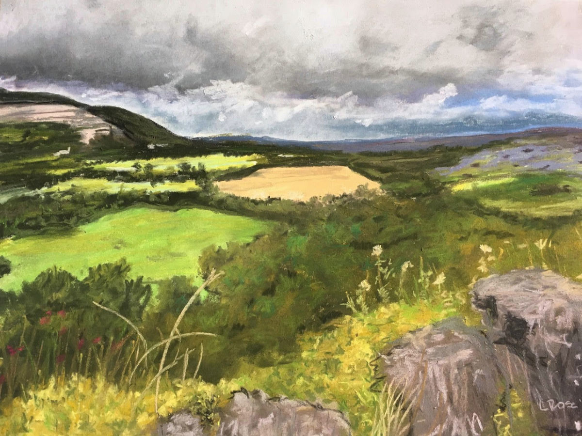 Donegal Fields by Lisa Rose Fine Art 