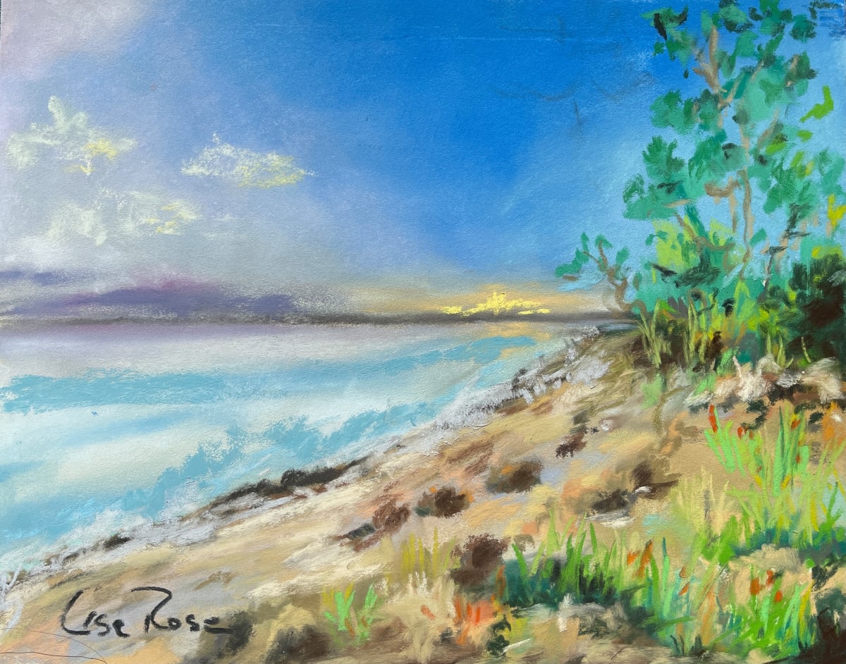 At the Beach by Lisa Rose Fine Art 