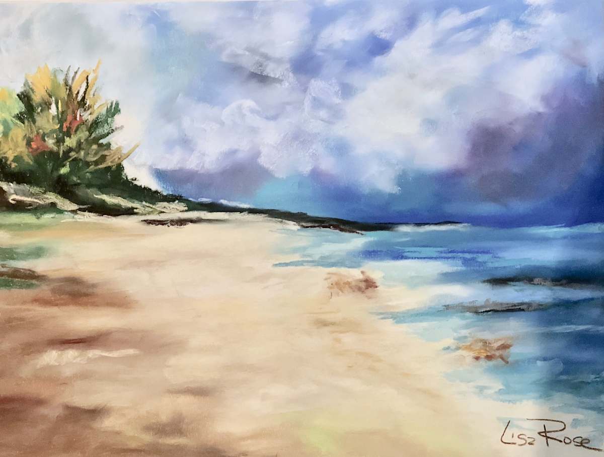 Peaceful Beach 2 by Lisa Rose Fine Art, Image 1.
