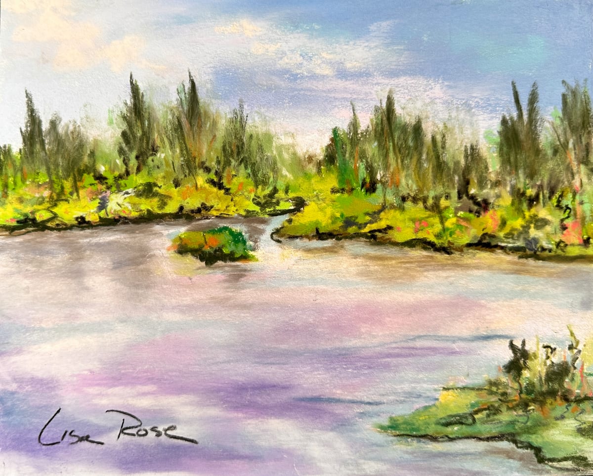 Edge of Lagoon by Lisa Rose Fine Art 