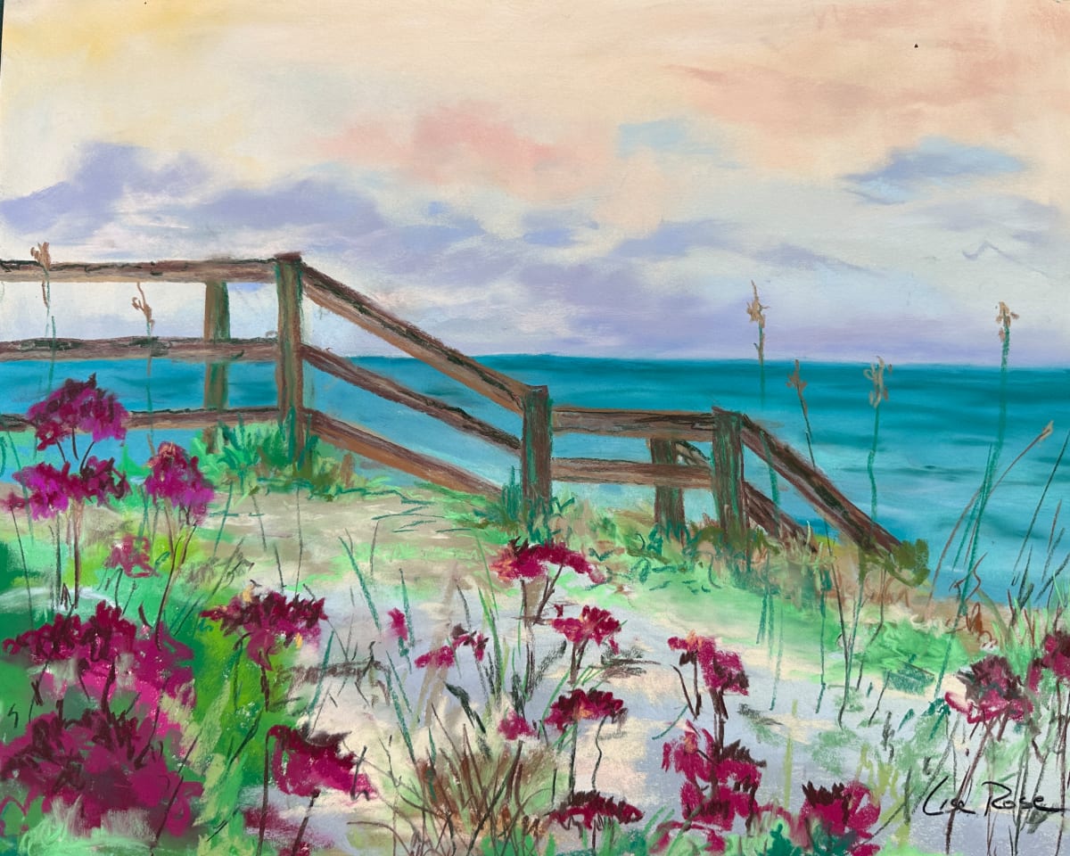 Jaycee Park Stairs by Lisa Rose Fine Art 