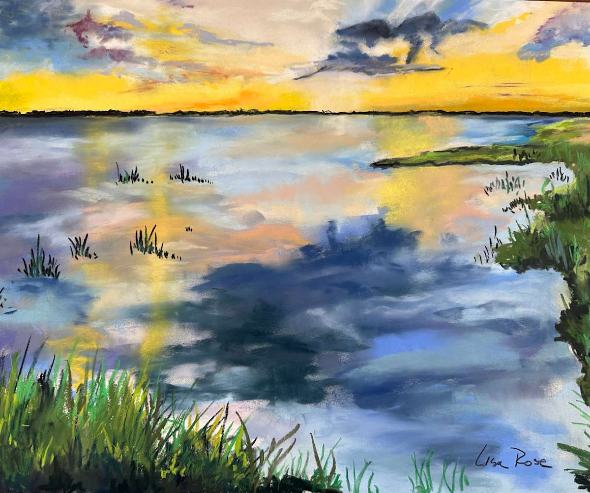 Lemon Sunset # 2 by Lisa Rose Fine Art 