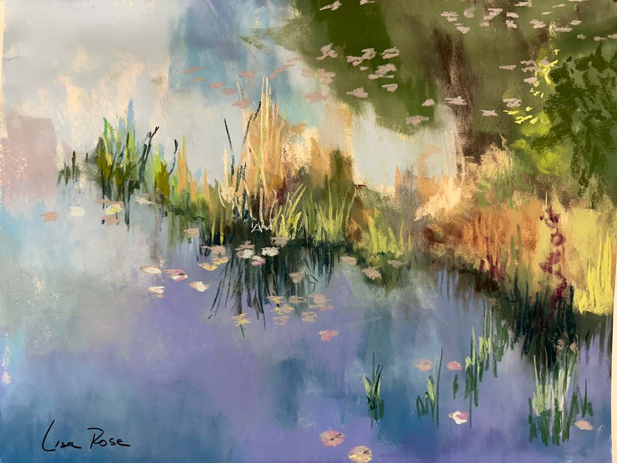Water Lilies by Lisa Rose Fine Art 