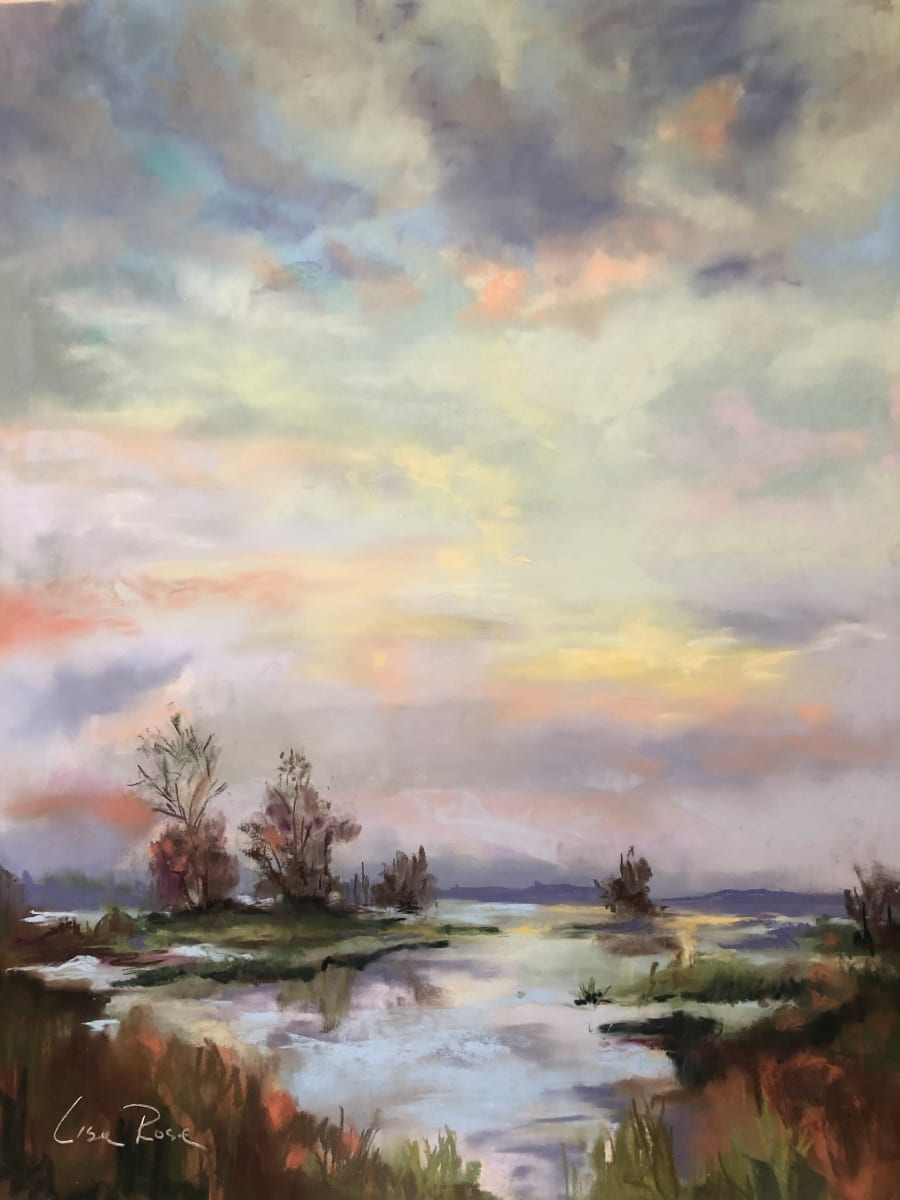 Marsh Sunset by Lisa Rose Fine Art, Image 1.