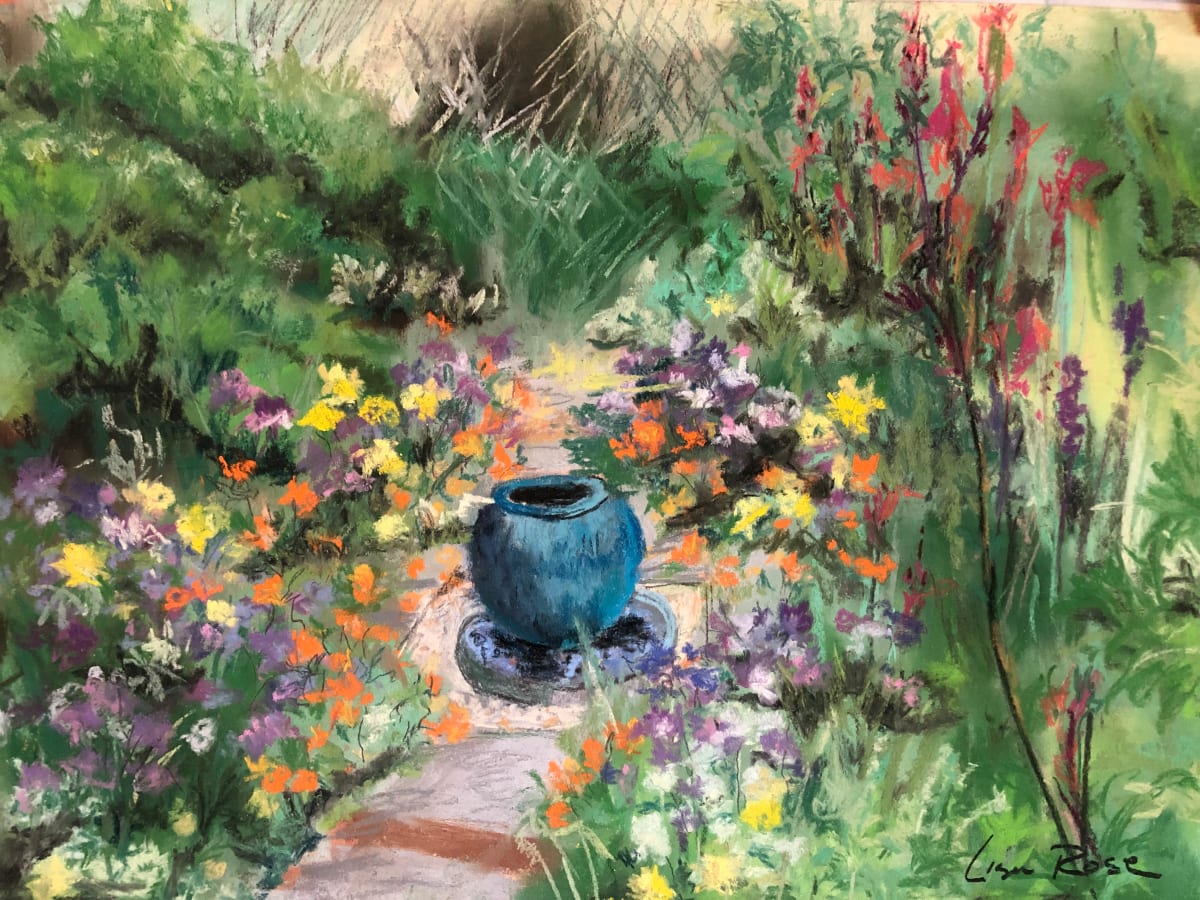 Julie's Garden by Lisa Rose Fine Art 