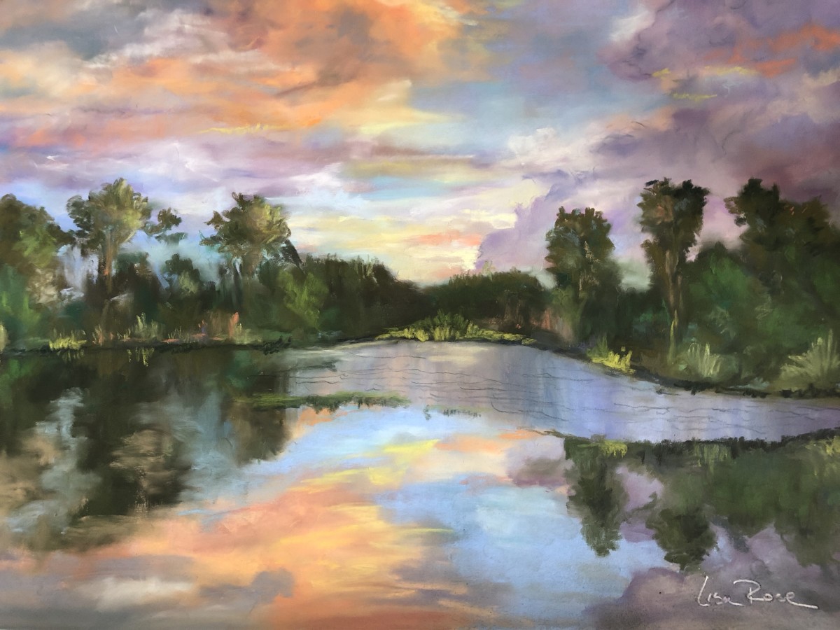 Sanctuary  Sunrise by Lisa Rose Fine Art 