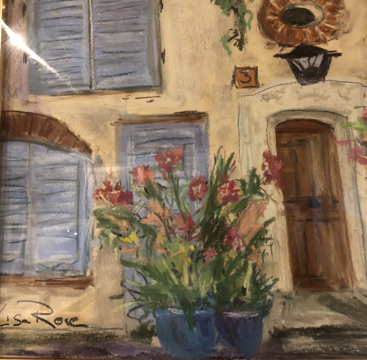 Valbonne Provence by Lisa Rose Fine Art 