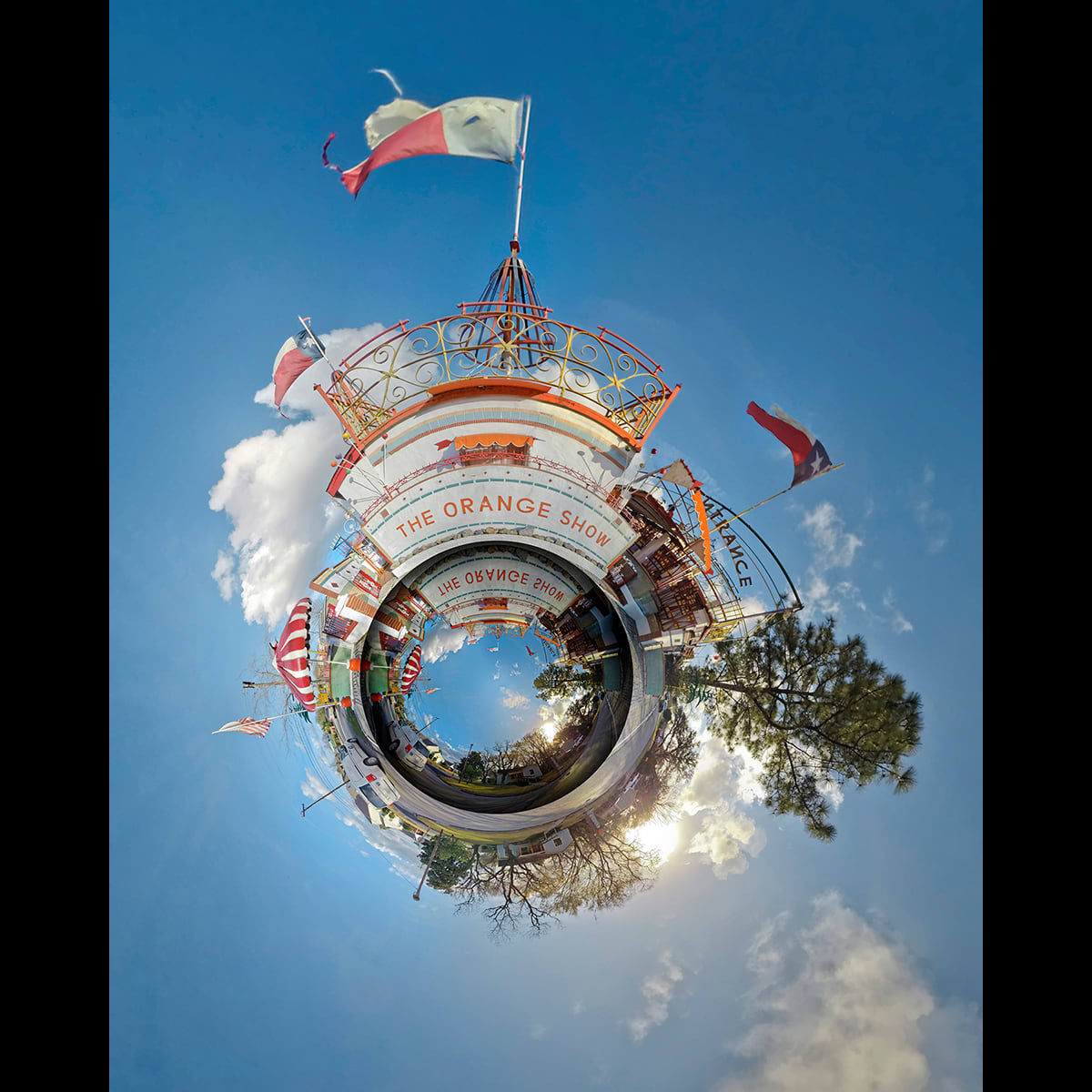 Orange Show Reflection by Syd Moen, Image 1.