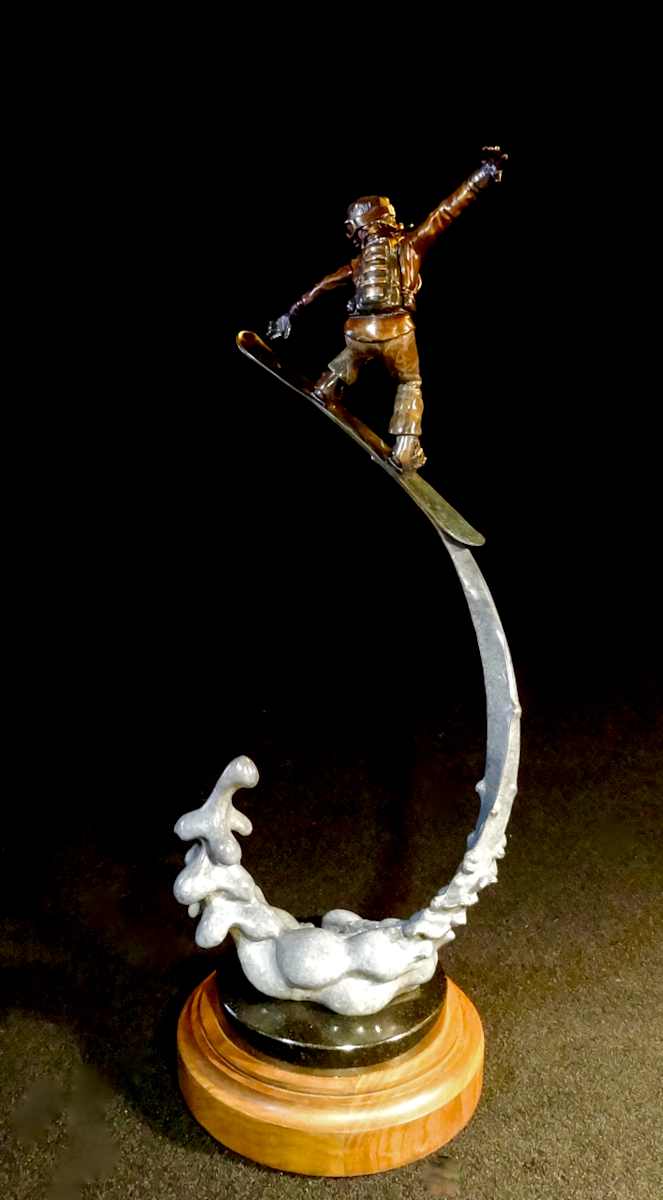 Riding the Back Bowls by Jason Johnston, Image 1.