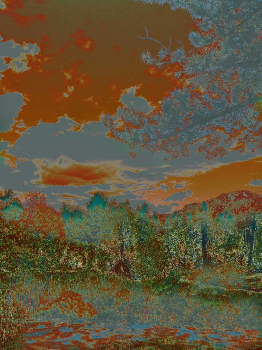 Mystic Skies by Debra Sutherland Core  Fine Art 