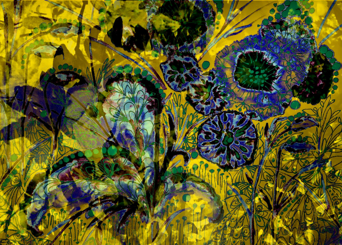 Yellow Becomes You  Image: Digital Painting on Canvas