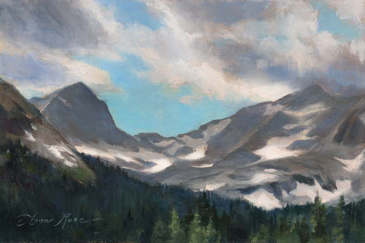 Cloud Shadows at Brainard Lake by Anna Rose Bain 