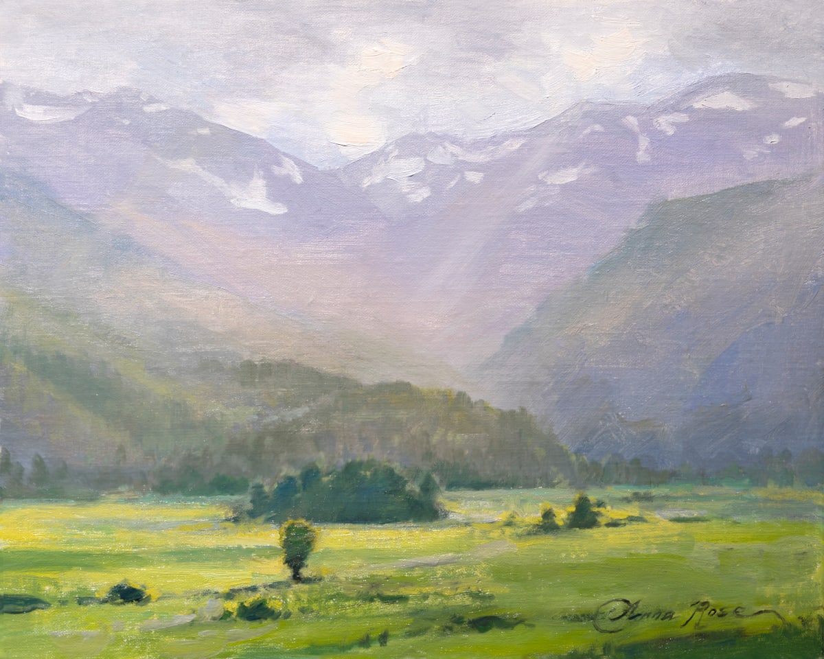 Evening Atmosphere, Moraine Valley by Anna Rose Bain 